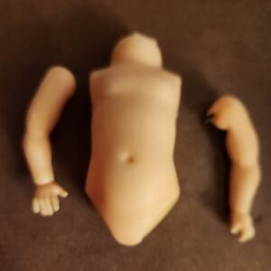 Vintage Madame Alexander Doll torso and arms
